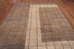 Nazmiyal Collection Earthy Tones Modern Decorative Rug. 9 ft 3 in x 12 ft