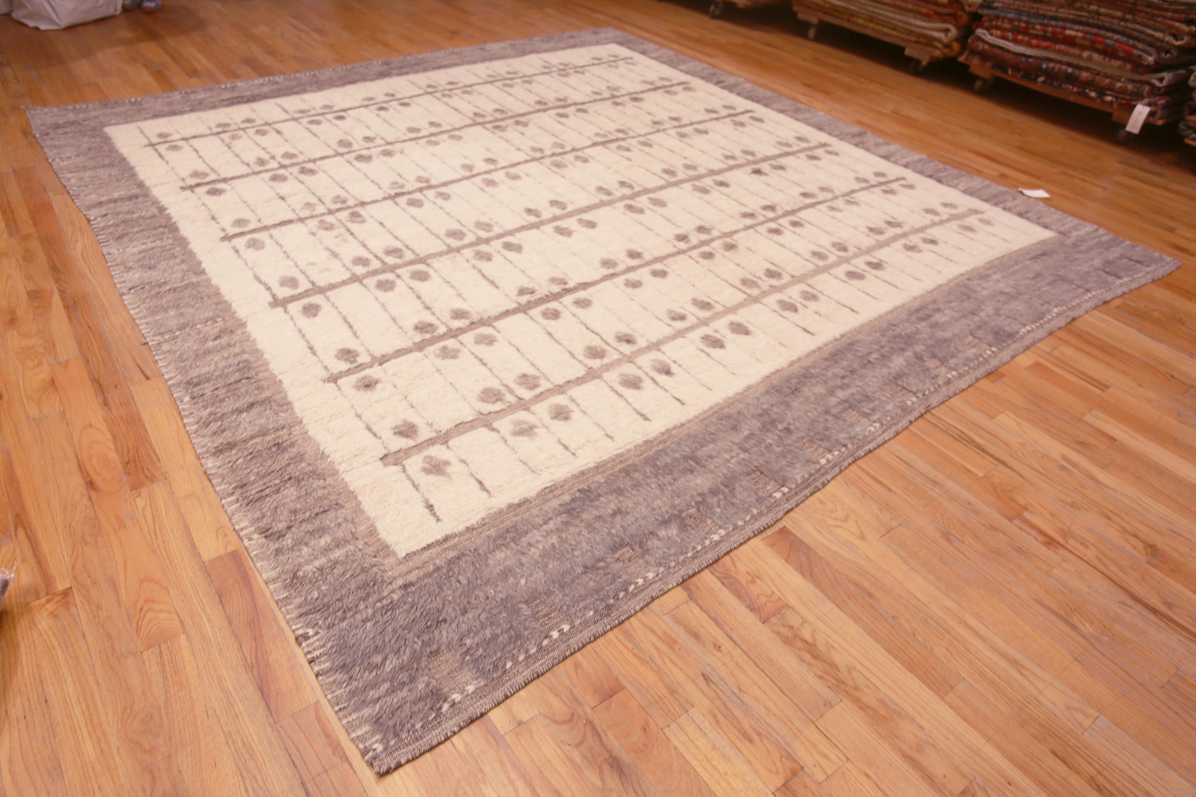 Eleg Square Shape Modern Boho Chic Area Rug, Paese d'origine: Asia centrale, Data di realizzazione: Tappeti moderni