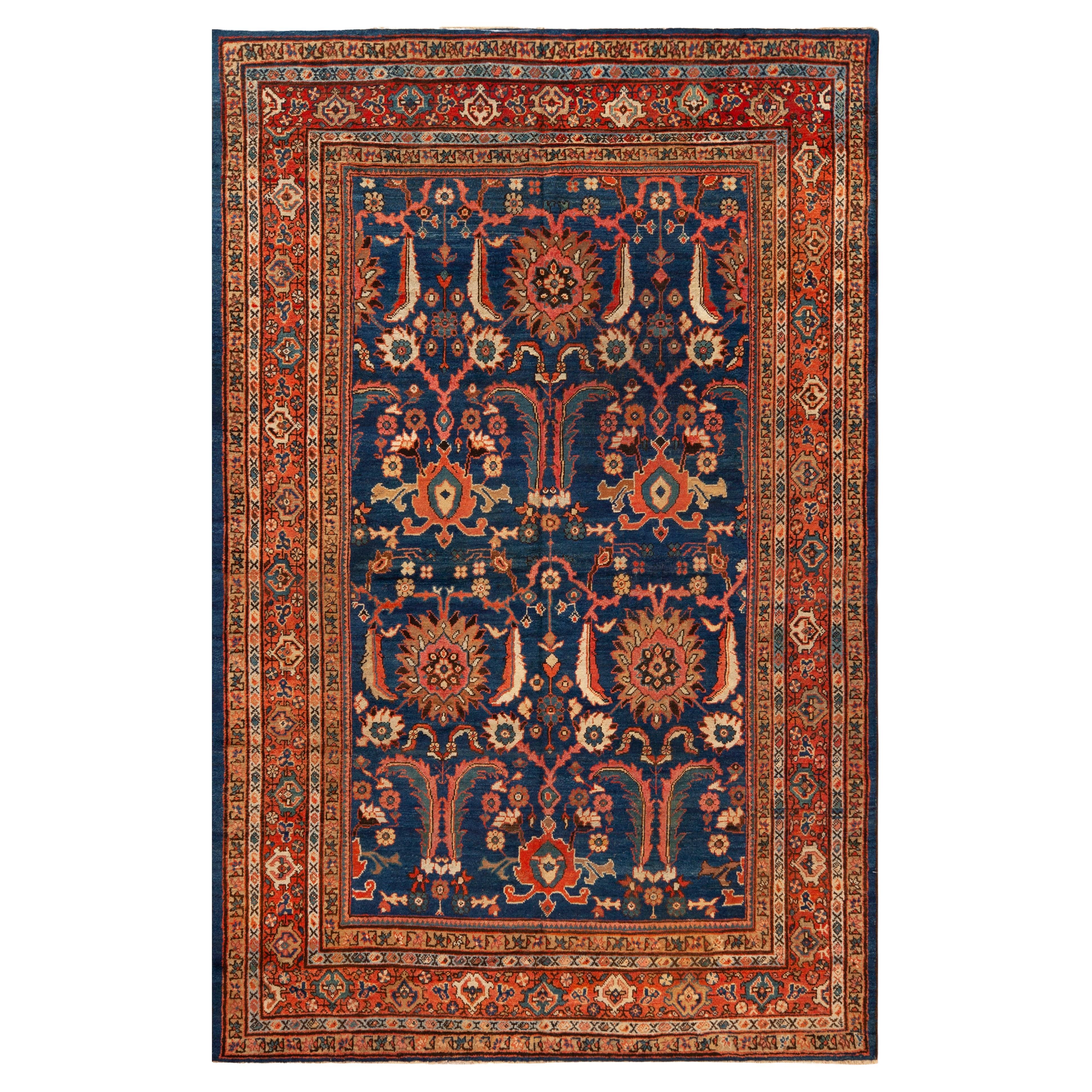 Nazmiyal Collection Tappeto persiano finito Sultanabad Rugs 7 ft x 10 ft 9 in