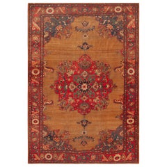 Nazmiyal Collection Floral Persian Sultanabad Rugs 6 ft 9 in x 9 ft 8 in