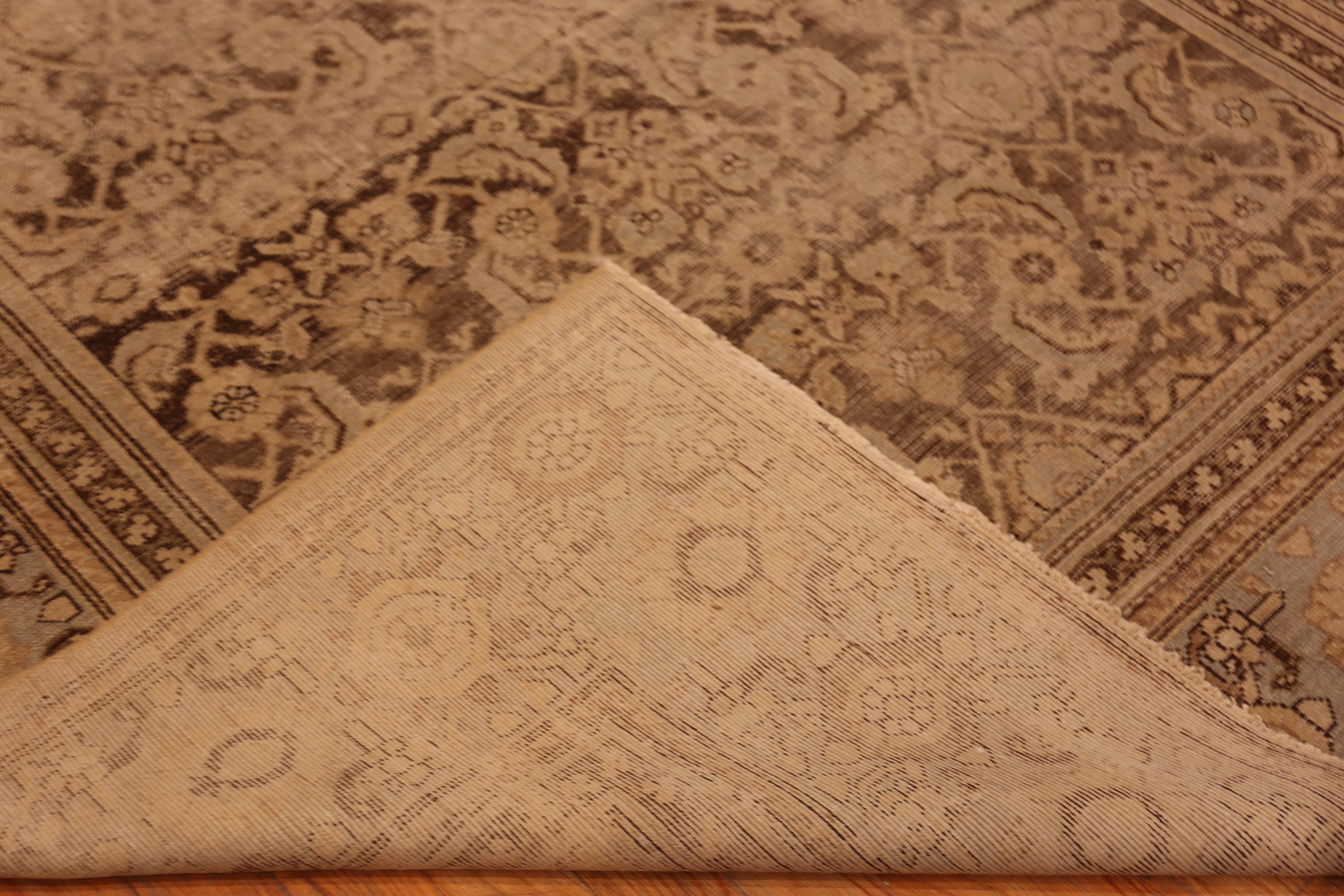 Nazmiyal Collection Gallery Größe antike persische Malayer Teppich 6 ft 8 in x 16 ft (Handgeknüpft) im Angebot