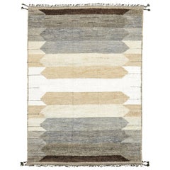 Nazmiyal Collection Geometric Boho Chic Rug. Size: 9 ft 10 in x 14 ft