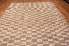 Nazmiyal Collection Geometric Checkerboard Pattern Modern Area Rug 10'5" x 14'9"