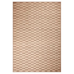 Nazmiyal Collection Geometric Checkerboard Pattern Modern Area Rug 10'5" x 14'9"
