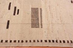 Nazmiyal Collection Geometric Modern Distressed Rug. 17 ft 2 in x 20 ft 2 in