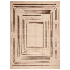 Tappeto d'area moderno quadrato geometrico della Collection'S 8'7" x 11'9"