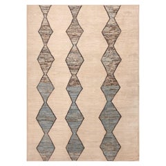 Tapis décoratif de la collection Nazmiyal à motifs tribaux géométriques 11'1" x 15'1"