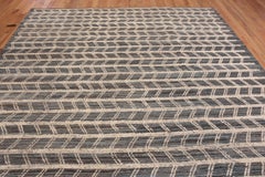 Nazmiyal Collection Geometric Zigzag Motif Modern Area Rug 10' x 12'7"