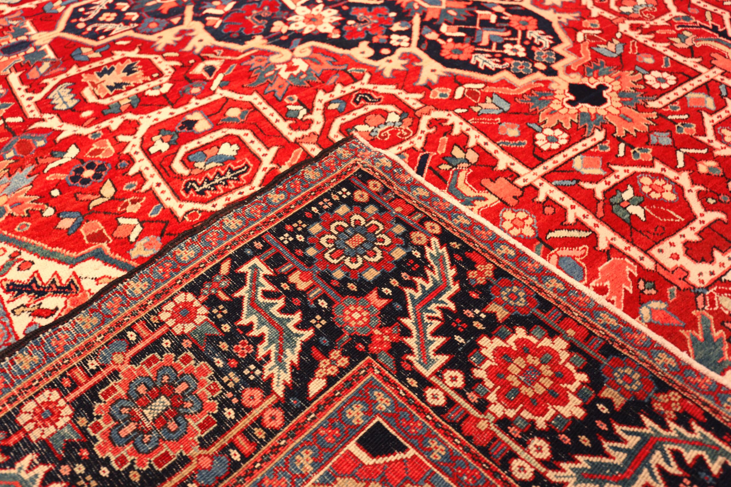 Heriz Rug – Bold Persian Weaving from a Legendary Tradition, Origin: Persia, Circa Date: 1920