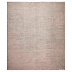 Nazmiyal Collection Tappeto moderno dal design astratto color crema avorio 14'4" x 17'