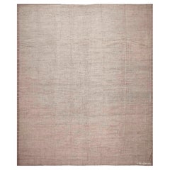 Collection Nazmiyal, ivoire, crème, design abstrait, tapis moderne 14'4" x 17'