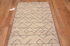 Collection'S Avorio Neutro Geometrico Tribale Moderno Tappeto Runner 3' x 9'6"