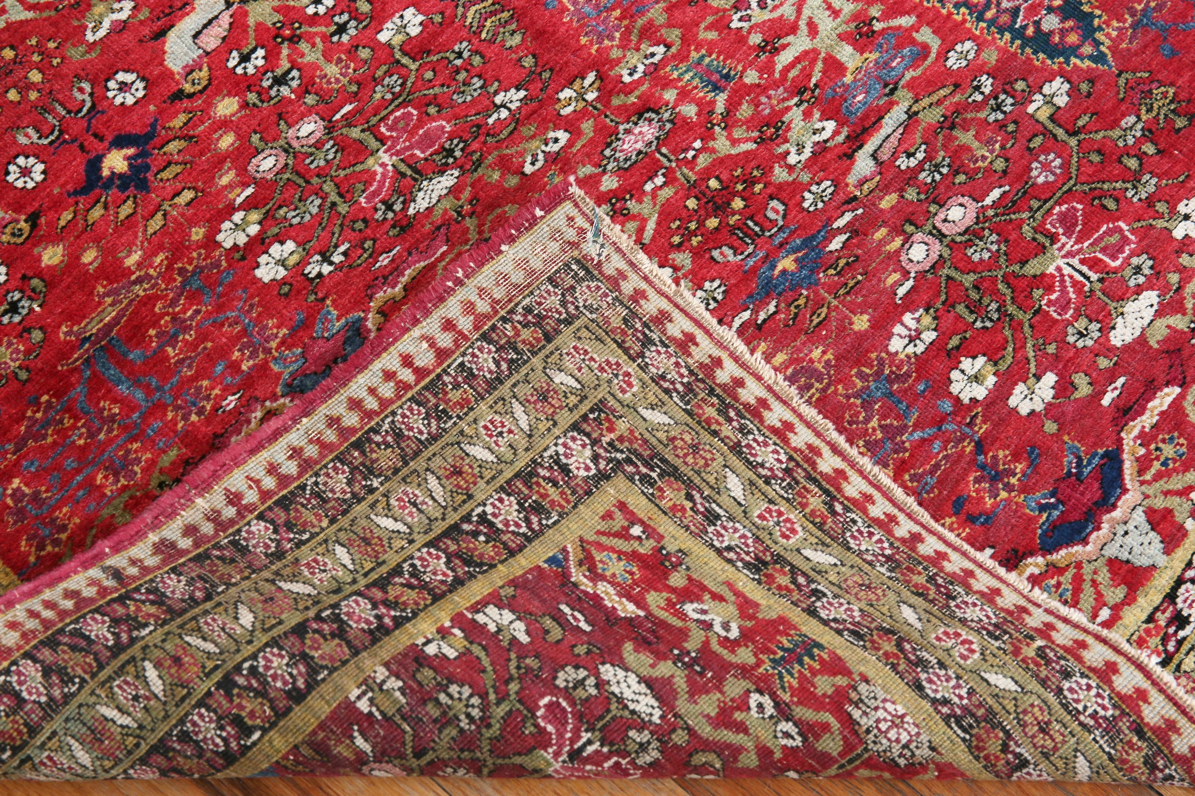 Nazmiyal Collection Kerman Cypress Tree Design Rug 4 ft x 6 ft 8 in In Good Condition For Sale In New York, NY