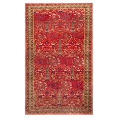 Nazmiyal Collection Kerman Cypress Tree Design Rug 4 ft x 6 ft 8 in