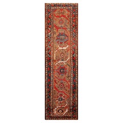Nazmiyal Collection Kurdish Bidjar Runner Rug 3 ft 9 in x 13 ft 2 in