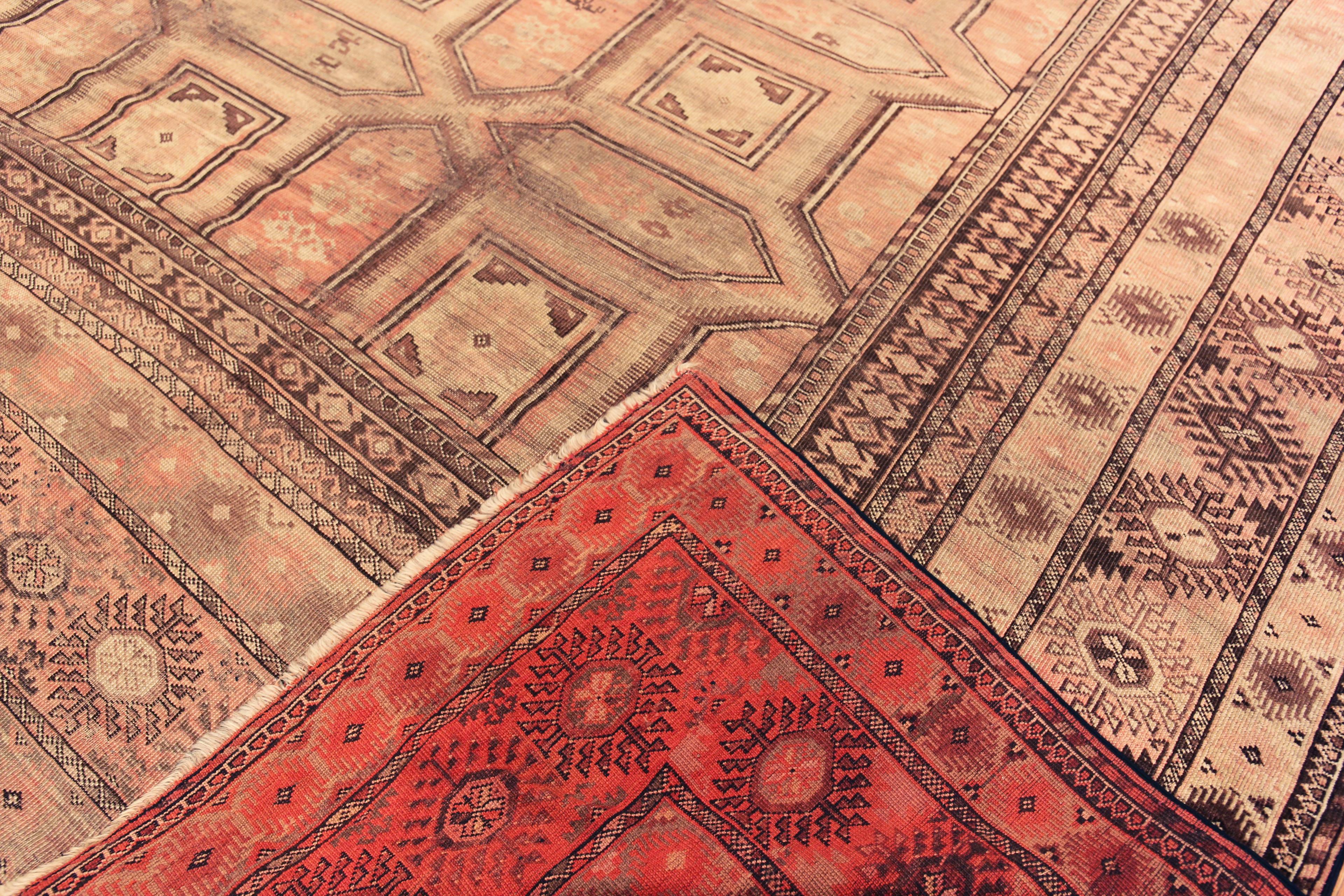 Hand-Knotted Nazmiyal Collection Large Antique Beshir 12 ft x 17 ft 4 in For Sale