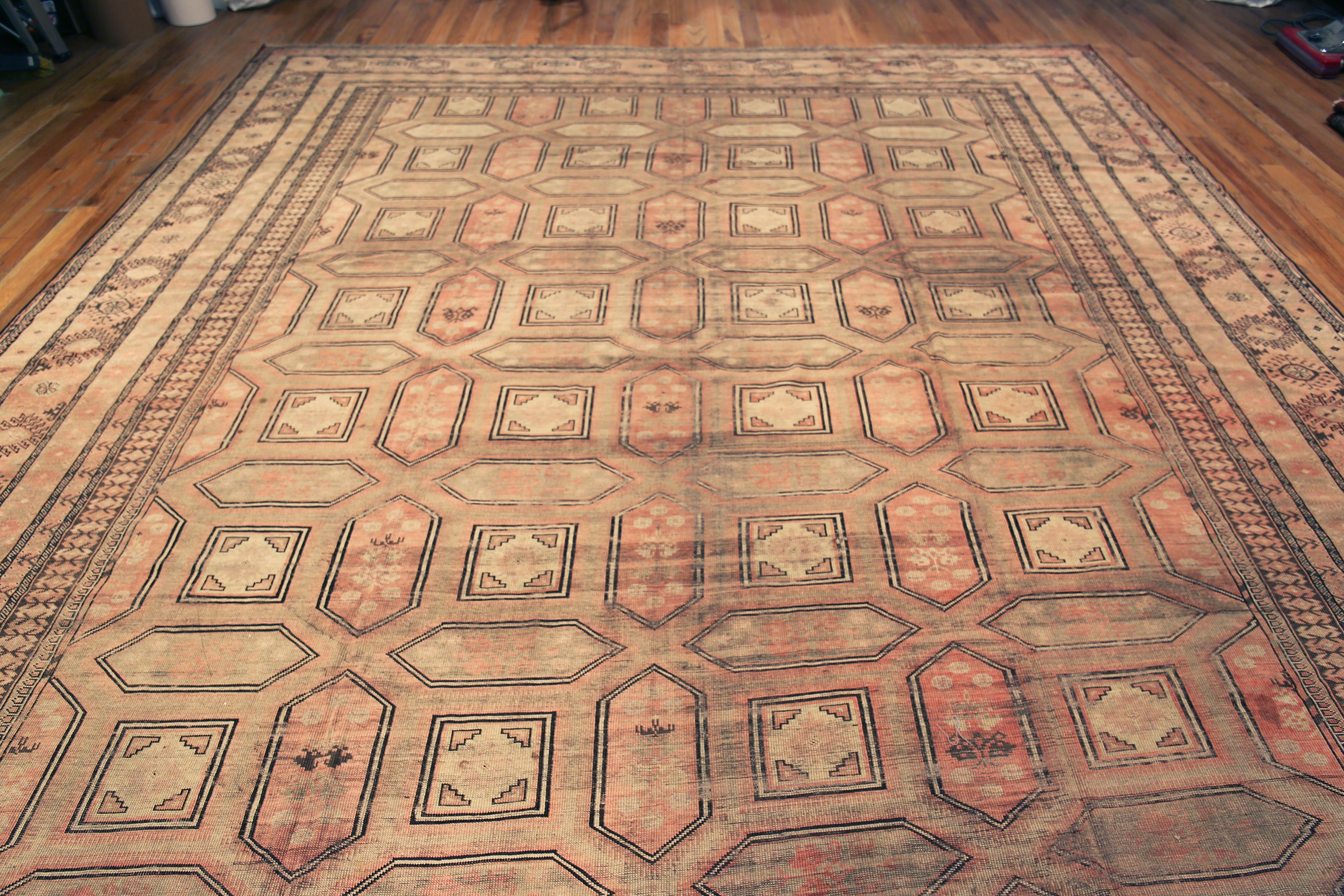 20th Century Nazmiyal Collection Large Antique Beshir 12 ft x 17 ft 4 in For Sale