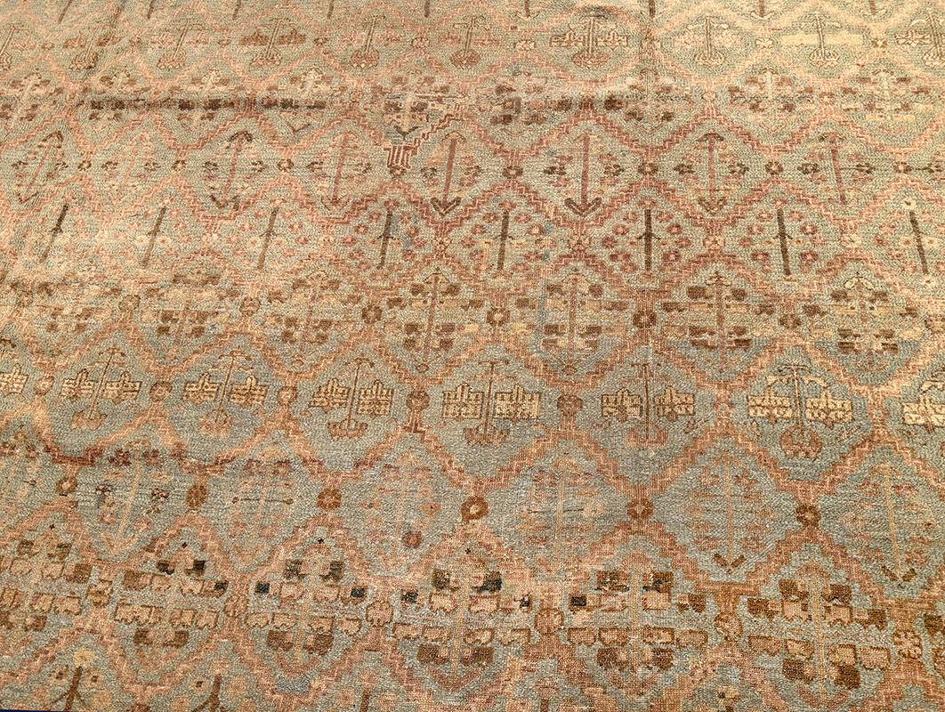 Nazmiyal Collection großen antiken persischen Teppich 13 ft 4 in x 19 ft 3 in im Angebot 1