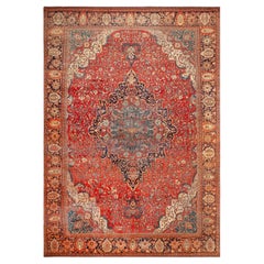 Collection Nazmiyal Collection Large Antique Persian Sarouk Rug 13 ft 9 in x 19 ft 10 in