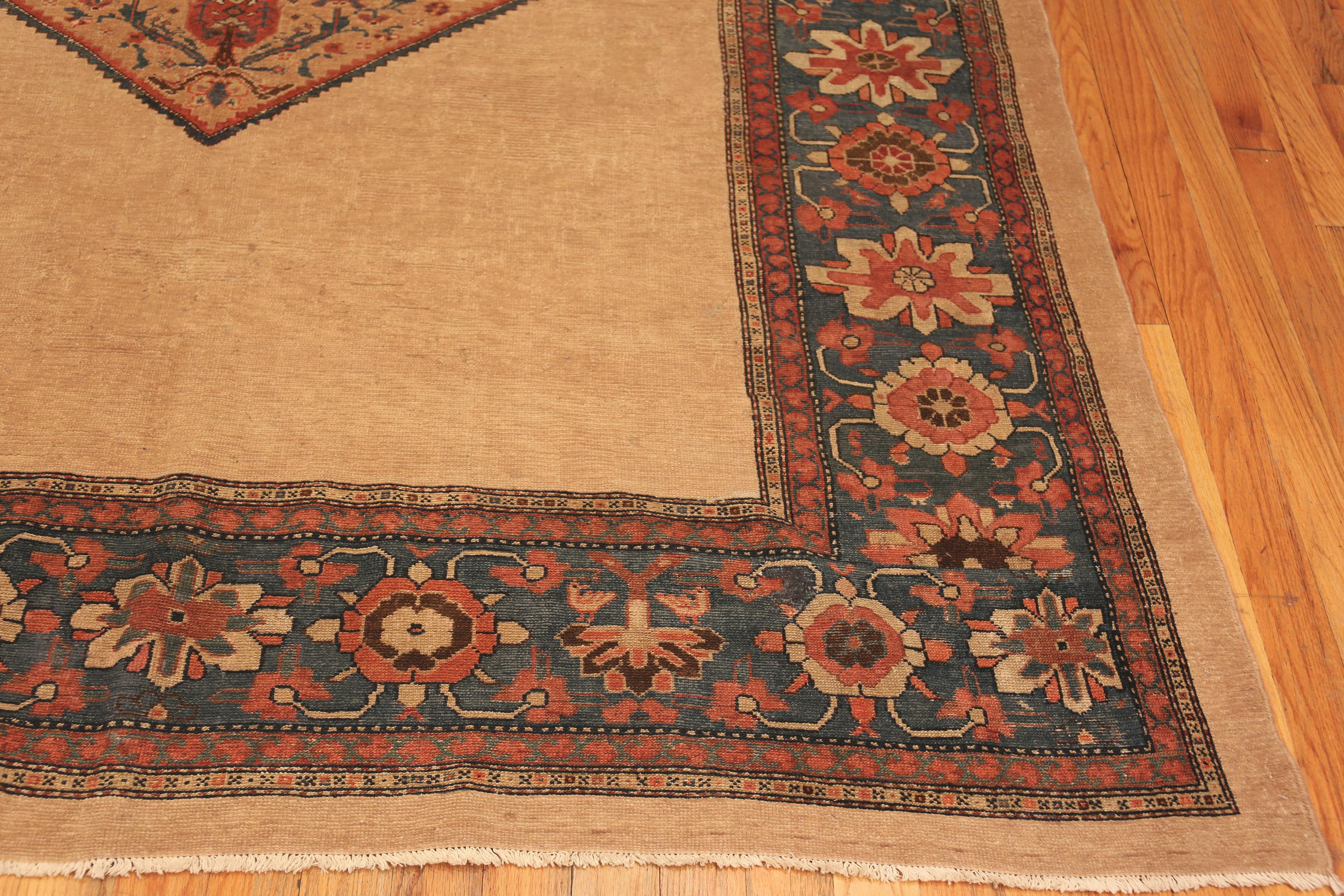 Hand-Knotted Large Antique Persian Serab Rug. 11 ft 8 in x 17 ft 7 in For Sale