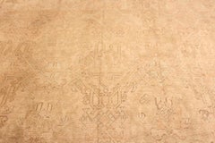 Nazmiyal Collection Large Antique Turkish Oushak Rug 12 ft x 15 ft 7 in