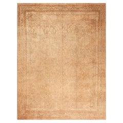 Nazmiyal Collection Large Antique Turkish Oushak Rug 12 ft x 15 ft 7 in