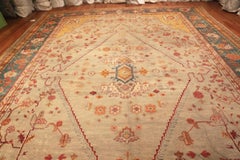 Nazmiyal Collection Large Antique Turkish Oushak Rug 14 ft x 19 ft 10 in