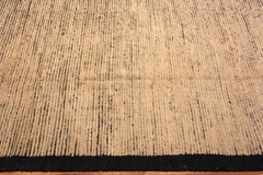 Nazmiyal Collection Large Cream Modern Chic Area Rug 14'6" x 18'1"