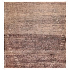 Nazmiyal Collection Large Decorative Brown Tones Modern Rug 14'11" x 15'7"