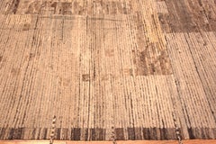 Nazmiyal Collection Large Earthy Tones Trendy Modern Area Rug 13'10" x 16'6"