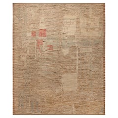 Nazmiyal Collection Large Earthy Tones Trendy Modern Rug 14' x 16'6"