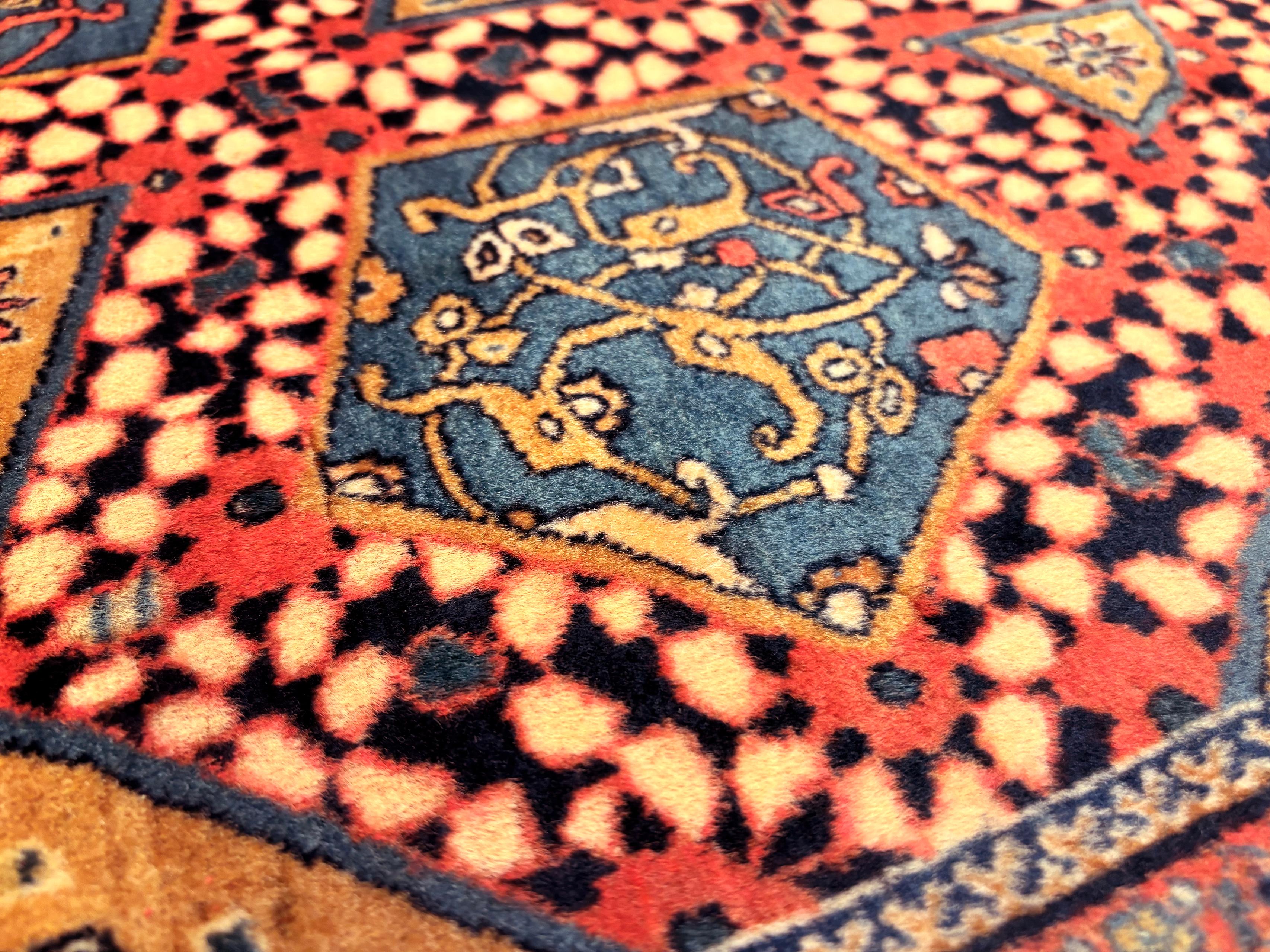 Großer feiner antiker persischer Mohtashem Kashan-Teppich 10'3