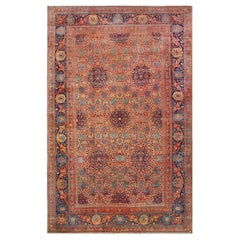 Alfombra Persa Antigua Mohtashem Kashan Grande 10'3" x 16'
