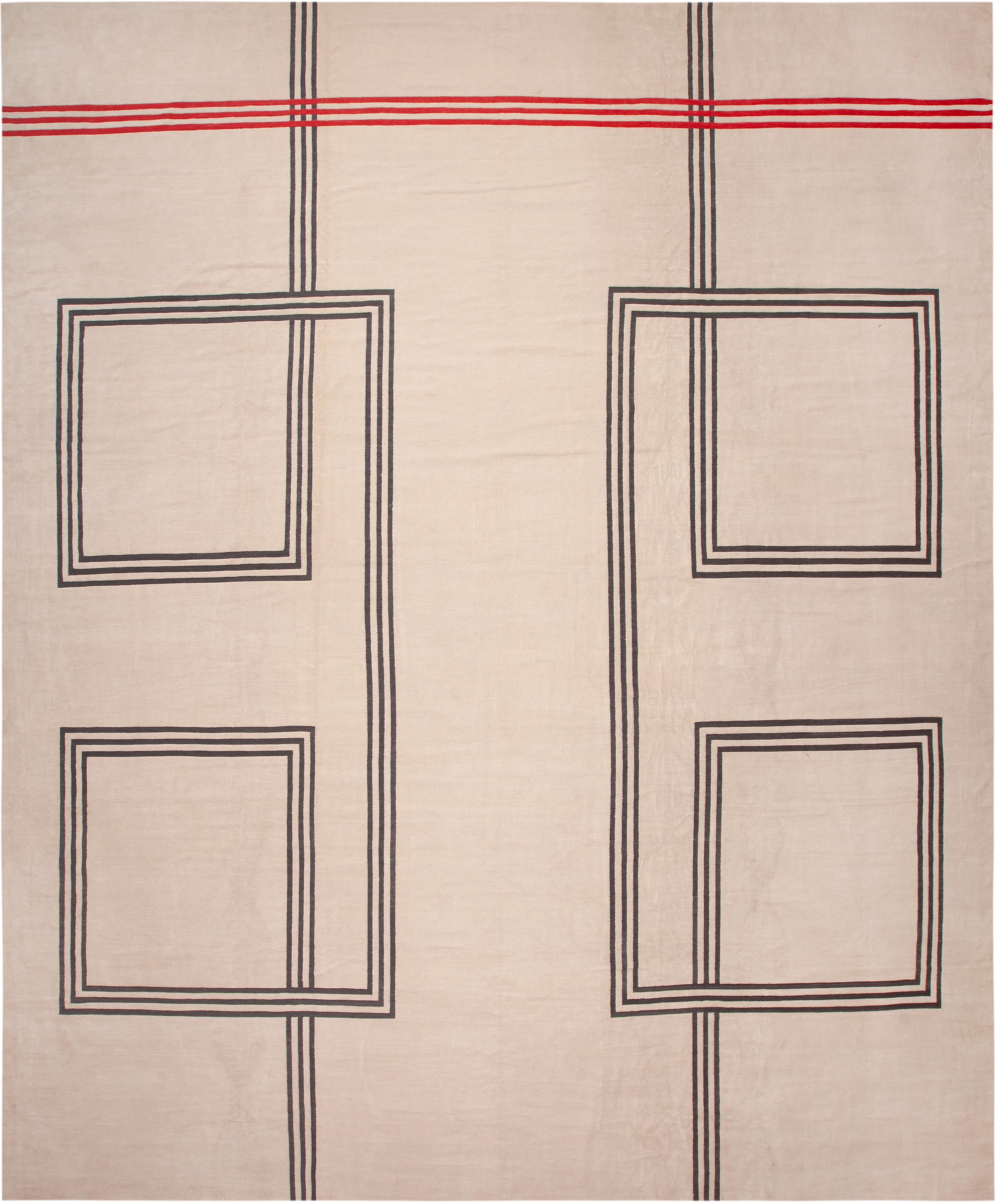 Nazmiyal Kollektion Großer geometrischer Teppich im Art-déco-Design 15' x 18' (Art déco) im Angebot