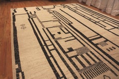 Nazmiyal Collection Large Modern Moroccan Area Rug. 14 ft 9 in x 18 ft