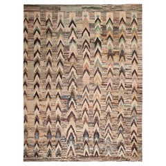 Nazmiyal Collection  Large Size Chevron Design Modern Area Rug 13'8" x 17'7"