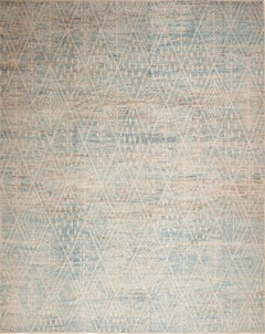 Nazmiyal Collection Large Tribal Modern Moroccan Beni Ourain Rug 12' x 15'