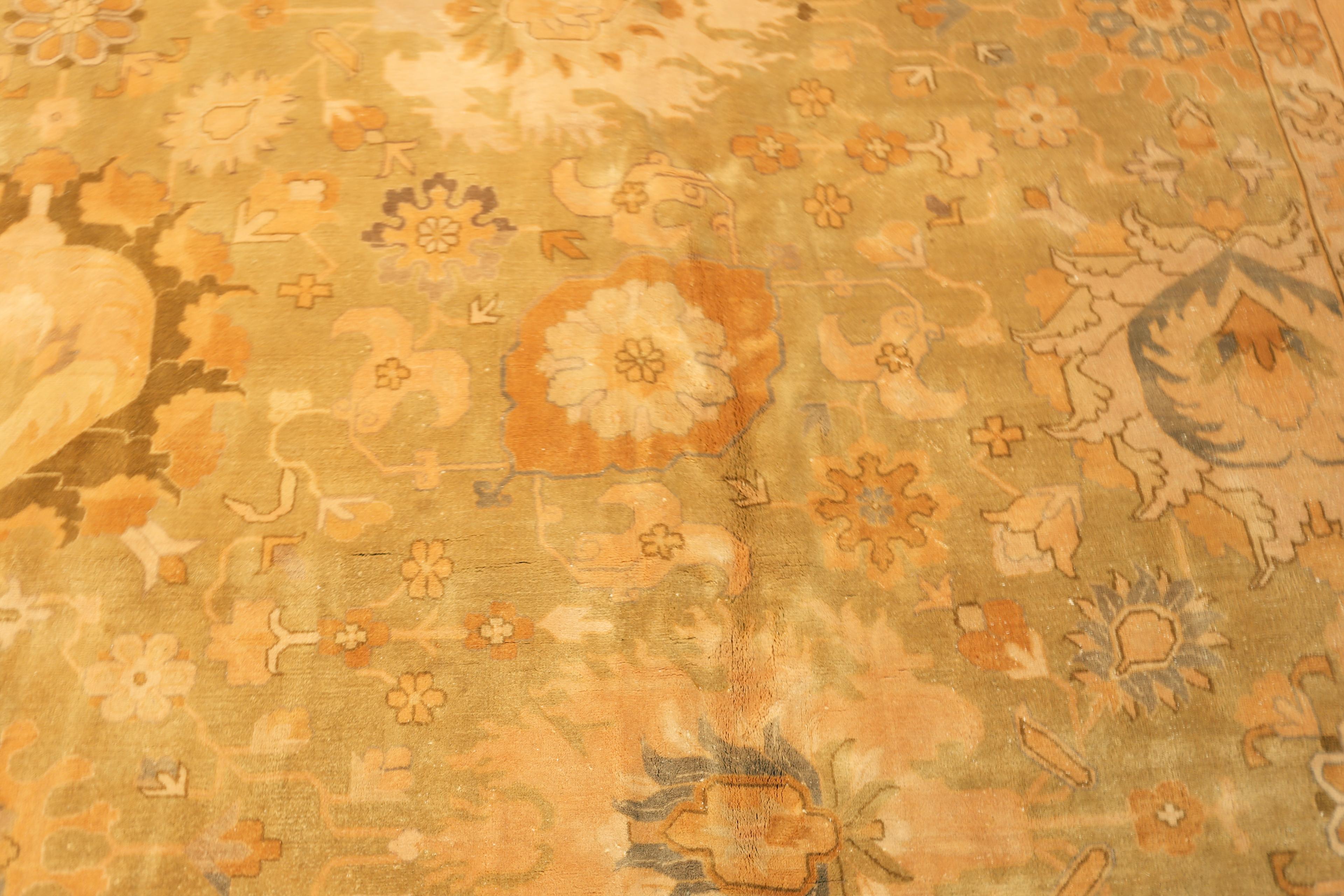 Collection'S Grande Tappeto Agra Indiano Vintage 10 ft x 20 ft 5 in in vendita 2