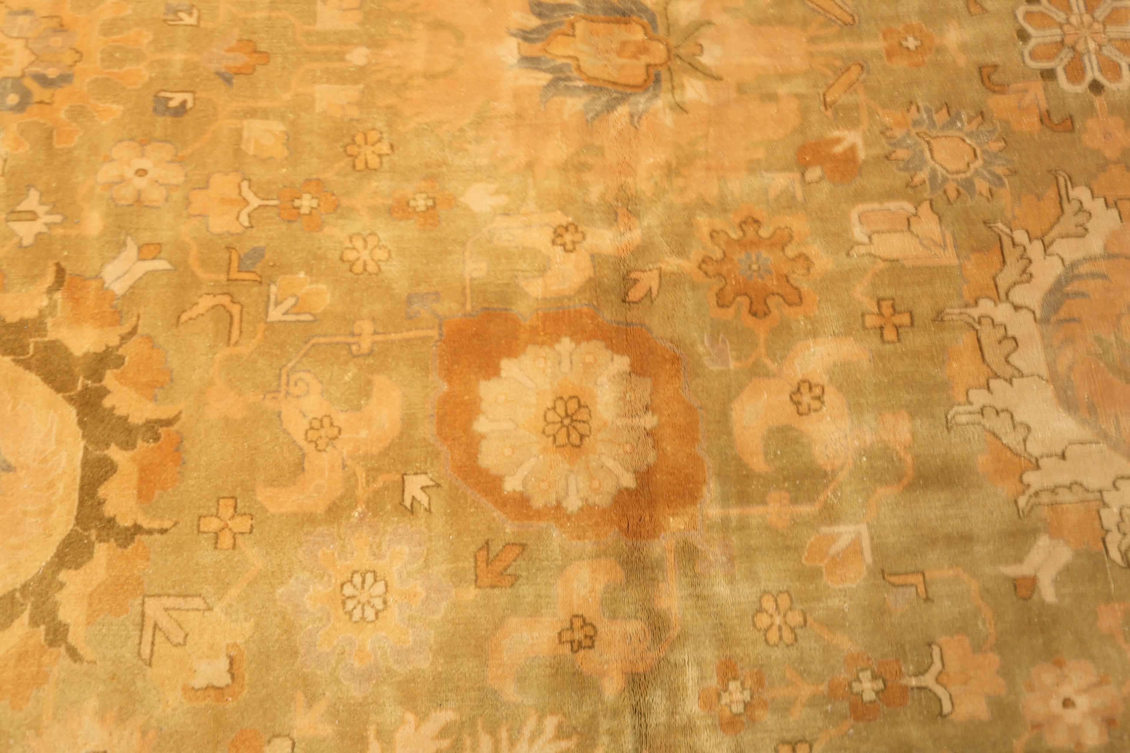 Collection'S Grande Tappeto Agra Indiano Vintage 10 ft x 20 ft 5 in in vendita 3