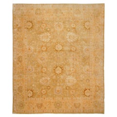 Nazmiyal Collection Große Vintage Indische Agra Teppich 10 ft x 20 ft 5 in