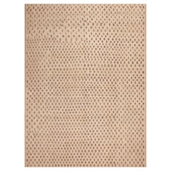 Nazmiyal Collection Light Brown Color Artistic Tribal Modern Rug 9' x 12'
