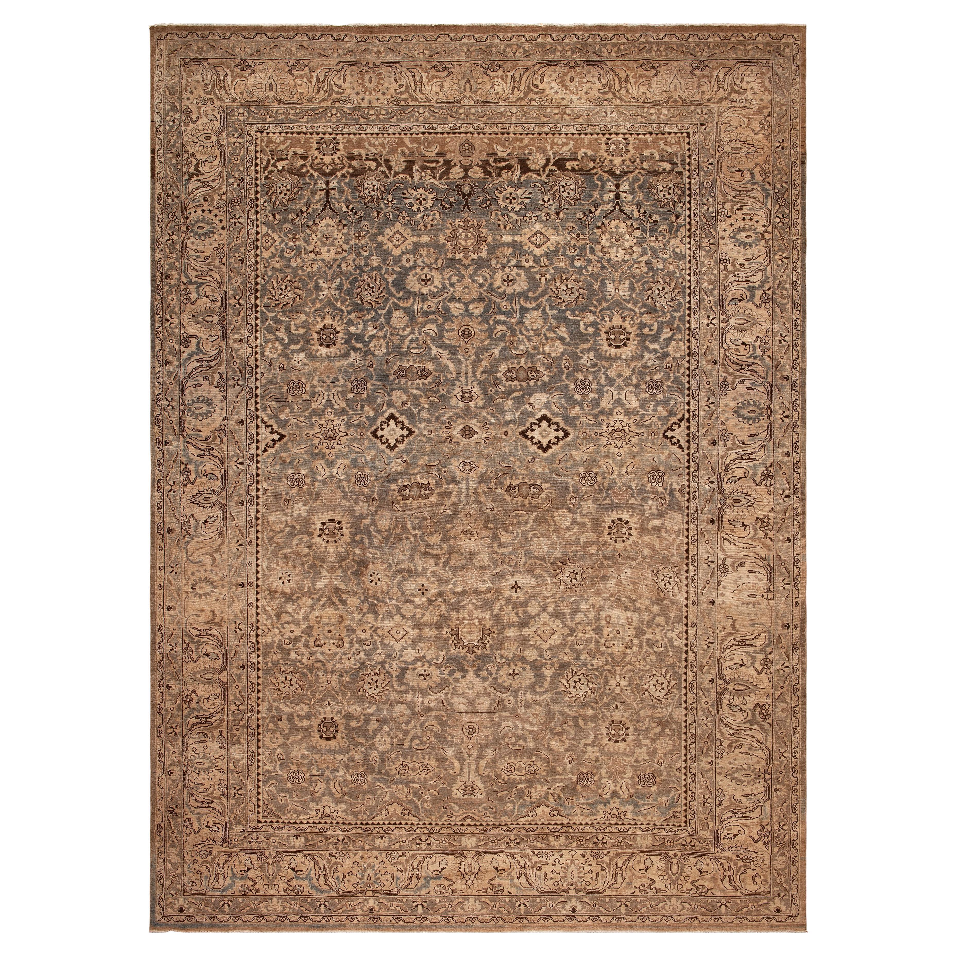 Nazmiyal Collection Malayer Teppich 10 ft 3 in x 14 ft