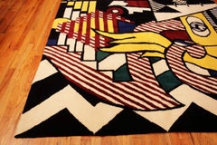 Nazmiyal Collection Mid-Century Pop Art Rug 9 ft x 12 ft