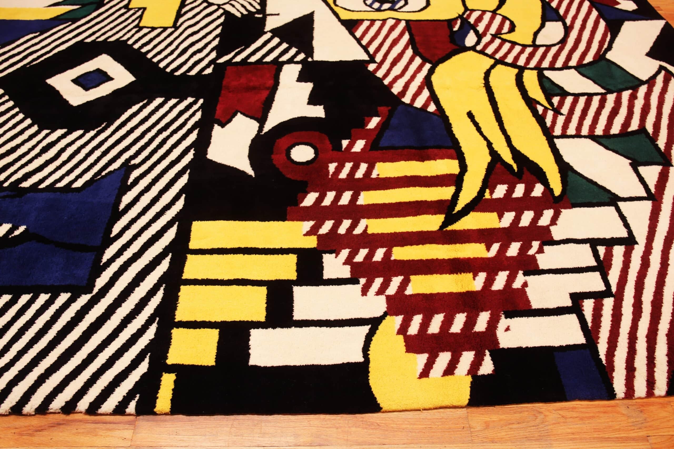 Nazmiyal Collection Mid-Century Pop Art Teppich 9 ft x 12 ft im Zustand „Gut“ im Angebot in New York, NY