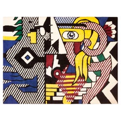 Tappeto Nazmiyal Collection Mid-Century Pop Art 9 ft x 12 ft
