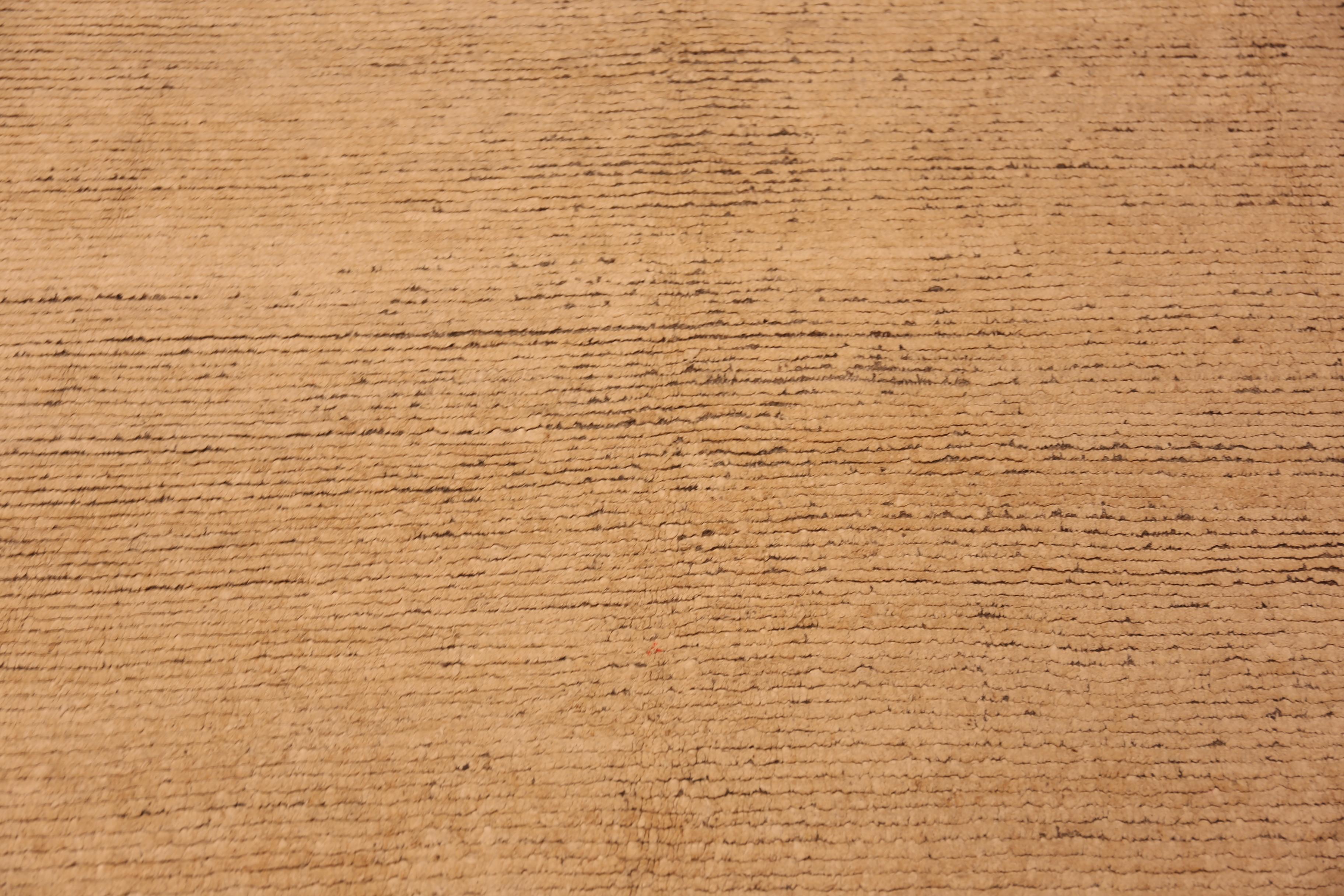 Centrasiatique Collection Nazmiyal Collection Minimalist Cotton Rug 9 ft 8 in x 13 ft 11 in en vente