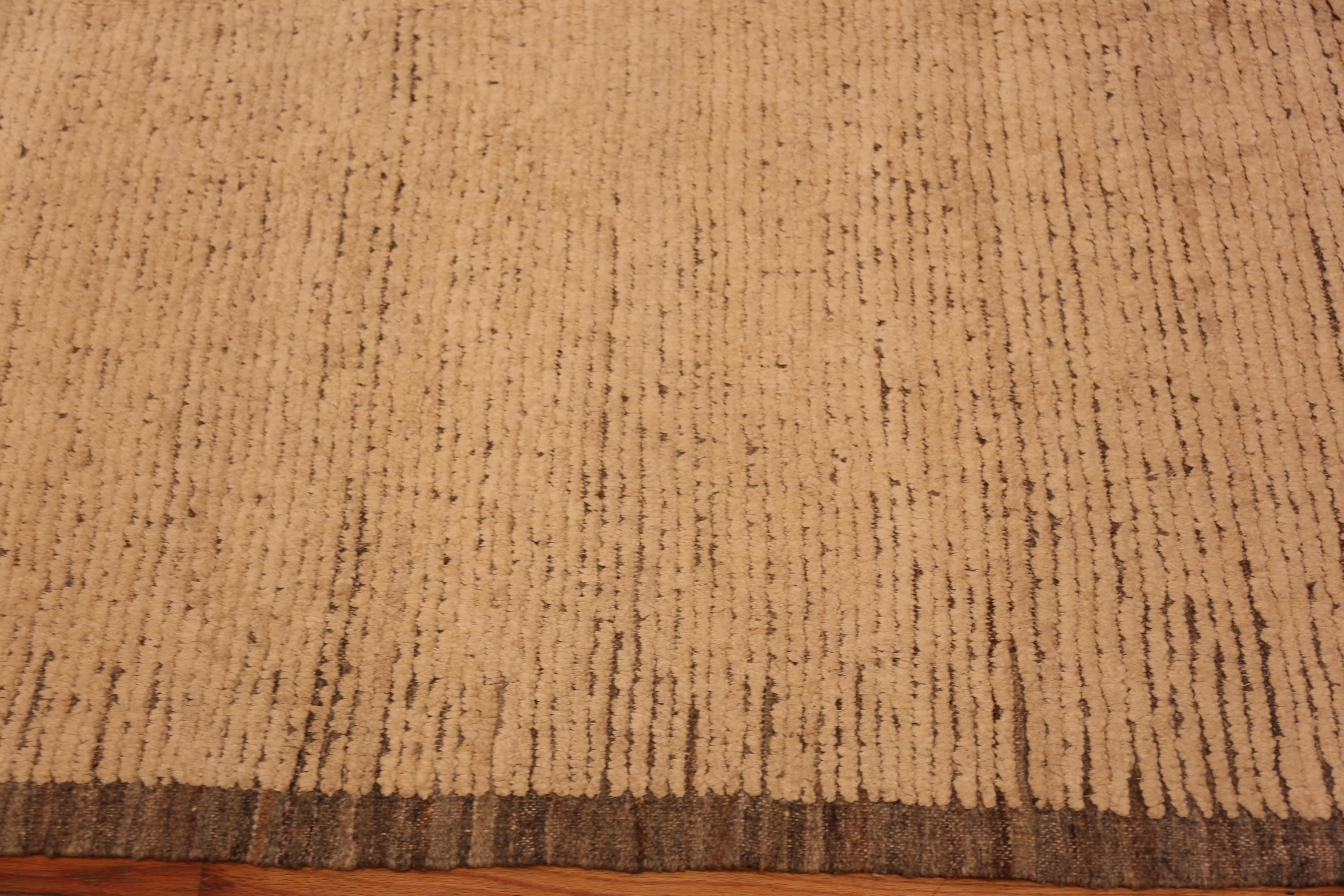 Collection Nazmiyal Collection Minimalist Cotton Rug 9 ft 8 in x 13 ft 11 in Neuf - En vente à New York, NY