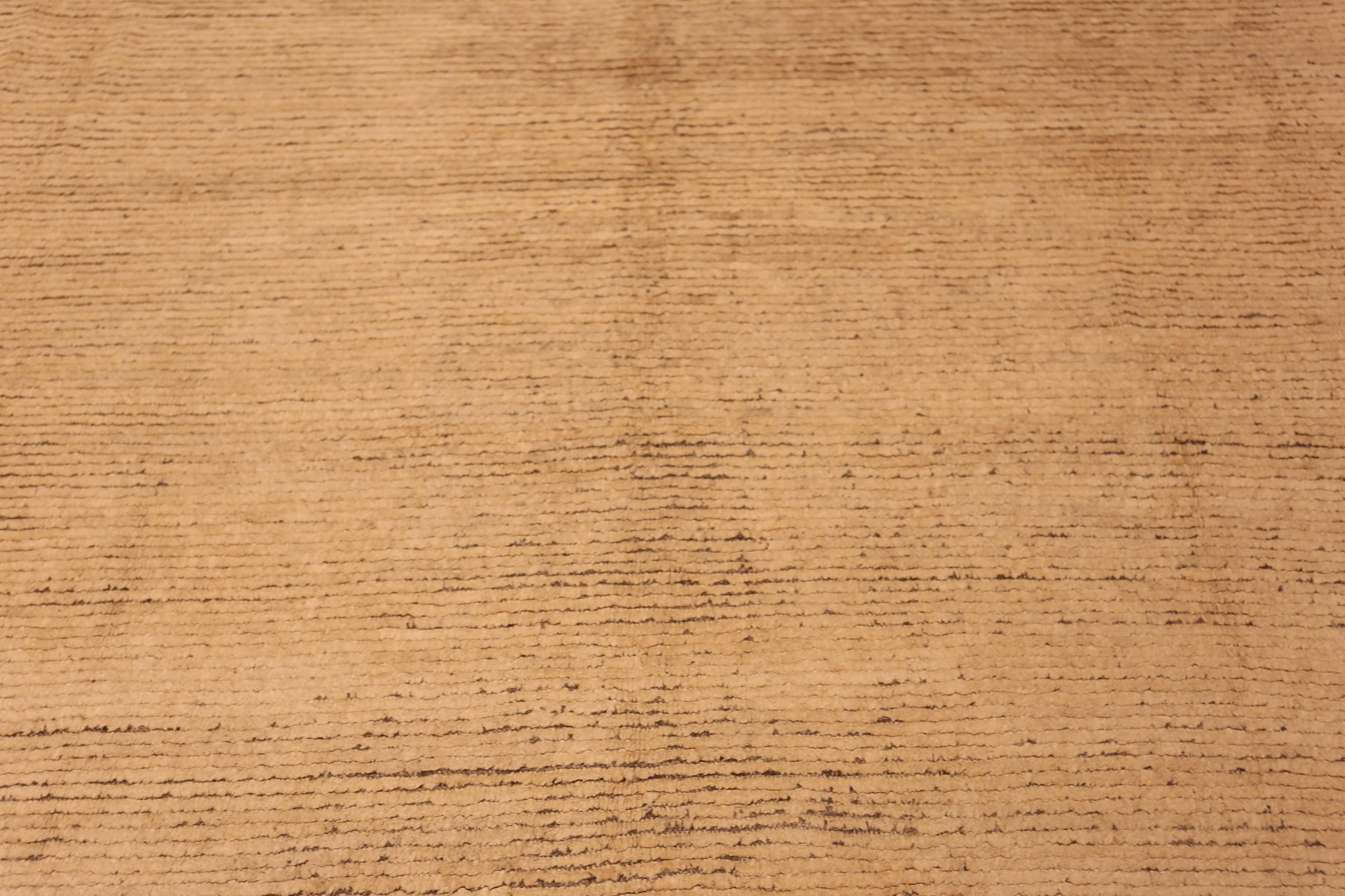 Laine Collection Nazmiyal Collection Minimalist Cotton Rug 9 ft 8 in x 13 ft 11 in en vente