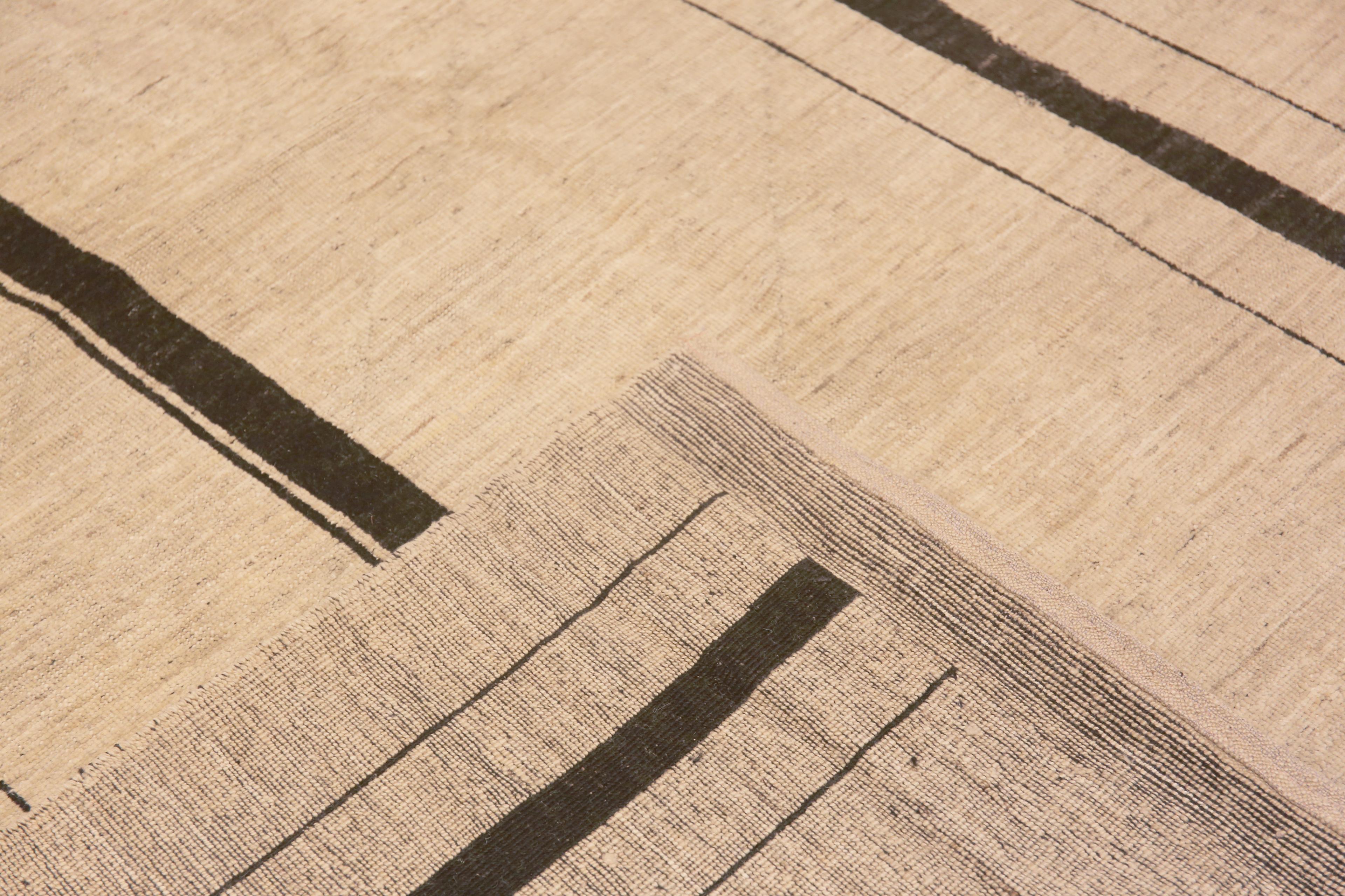 Collection Nazmiyal, design géométrique minimaliste, tapis moderne 10'2