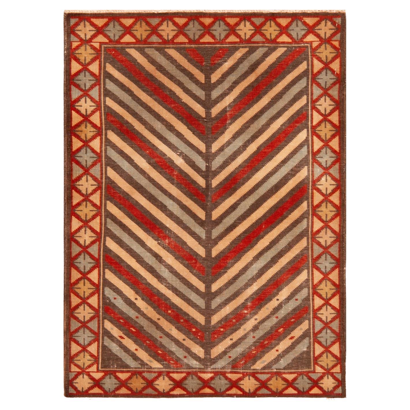 Nazmiyal Collection Modern Bakshaish Serapi Rug 2 ft x 3 ft